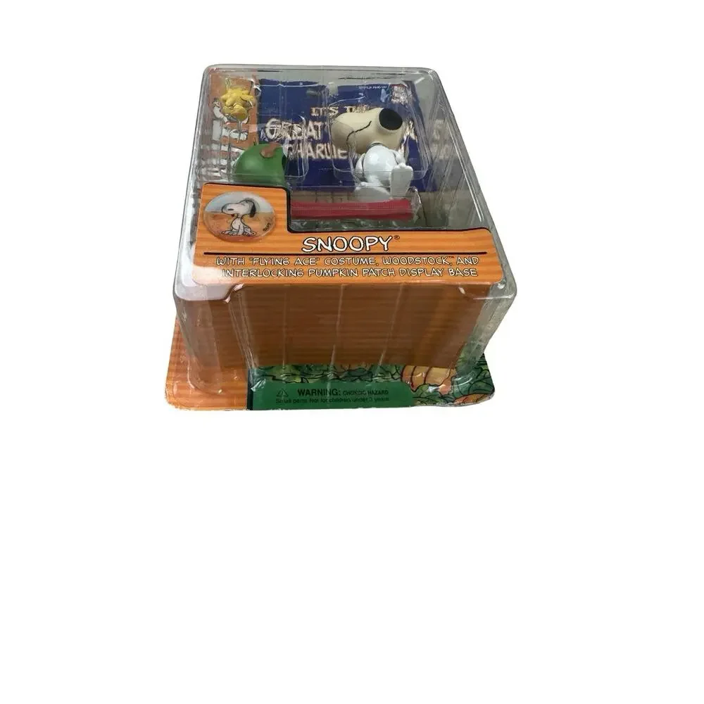 Memory Lane Peanuts Great Pumpkin Charlie Brown Snoopy Halloween Figures Lot 2